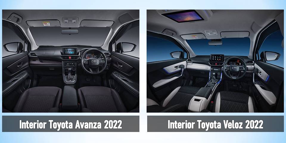 Interior Toyota Avanza dan Veloz 2022 Resmi di Indonesia