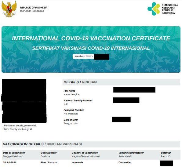 Cara Cek dan Download Sertifikat Vaksin Internasional